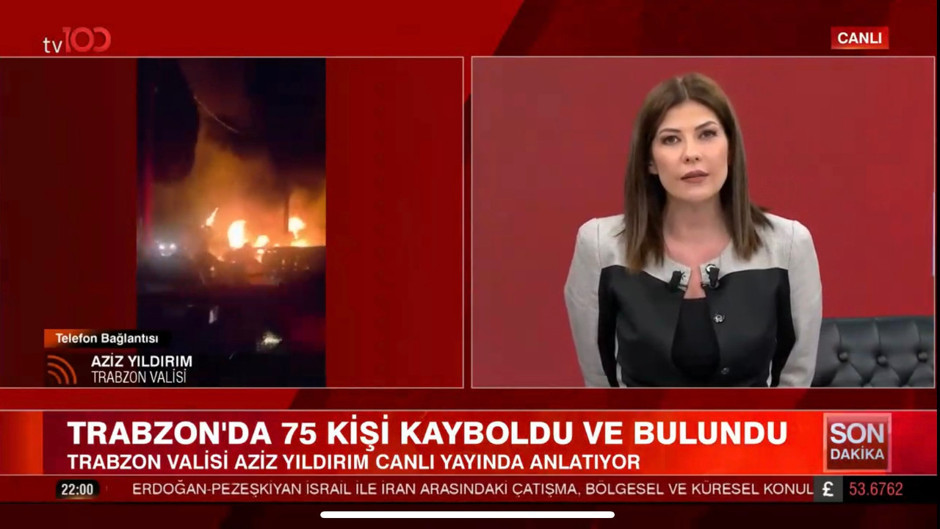 Trabzon’da siste kaybolan 75 kişi nasıl bulundu? Trabzon Valisi Aziz Yıldırım tv100’de açıkladı
