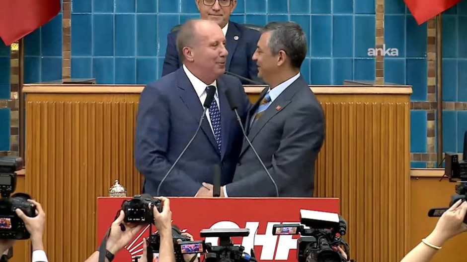 CHP'de tarihi gün: Muharrem İnce baba ocağına döndü
