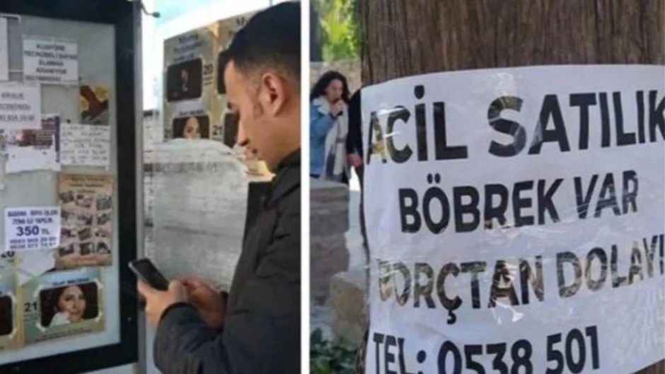 Böbreğini sattıran borçlar: İnsanlıktan utandıran ilanlar yürek burkuyor