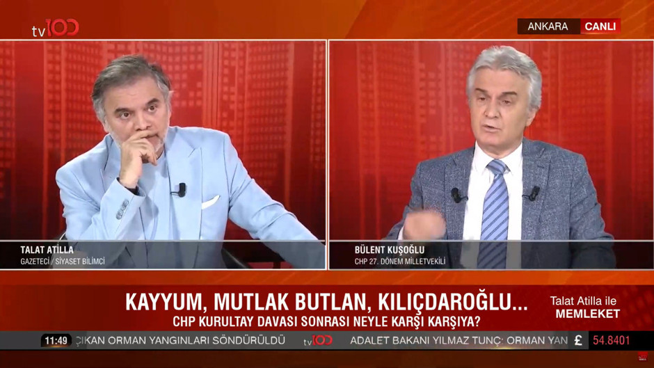 Kılıçdaroğlu’na yakın Bülent Kuşoğlu ve Ankara İl Başkanı Ümit Erkol'dan tv100'e flaş açıklamalar