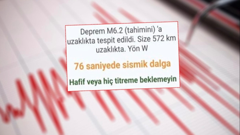 Telefonlara gelen 6,2’lik deprem uyarısı İstanbulluları korkuttu: Gerçek ne çıktı?