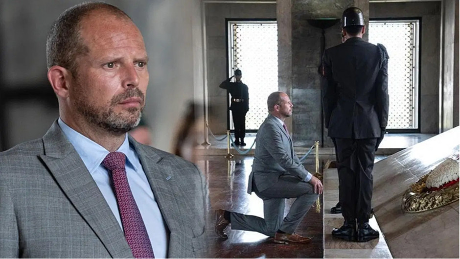 Belçikalı Bakan Francken Atatürk'ün mozolesinin önünde neden diz çöktüğünü anlattı: En derin saygımı