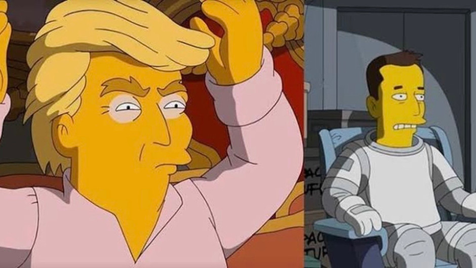 The Simpsons’tan tüyler ürpertici yeni kehanetler: Trump ölüyor Musk'ın sonu da karanlık