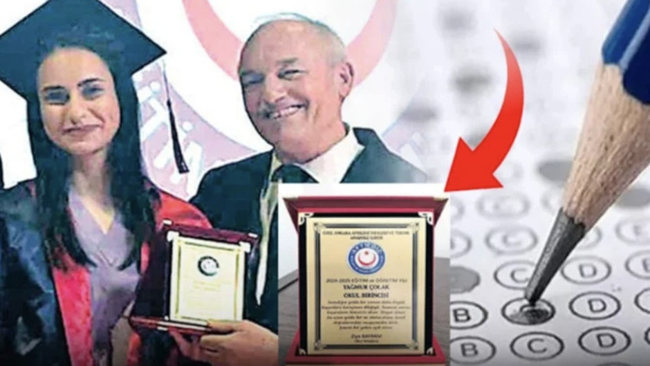 Özel lise yönetimi okul birincisi Yağmur Çolak'ı değil başka öğrencinin ismini ÖSYM'ye bildirmiş