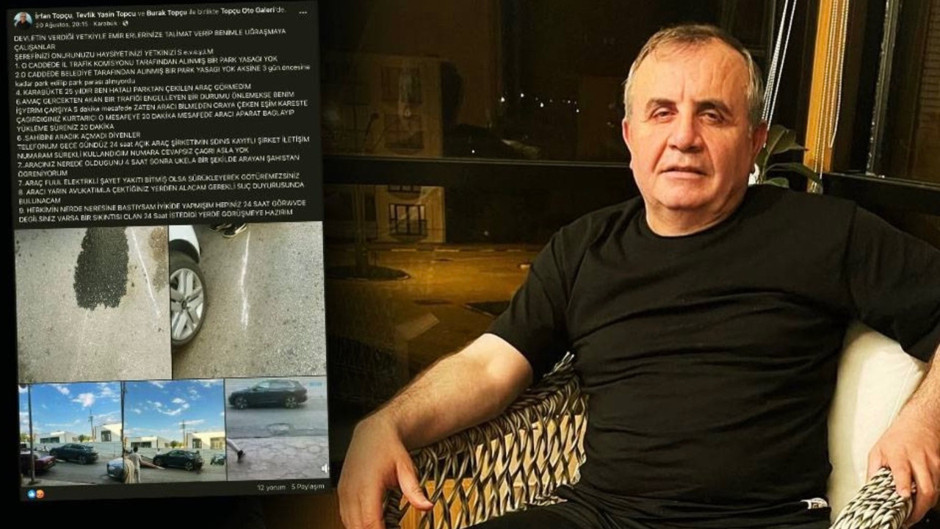 Trafikte aracı çekildi AKP’den istifa etti