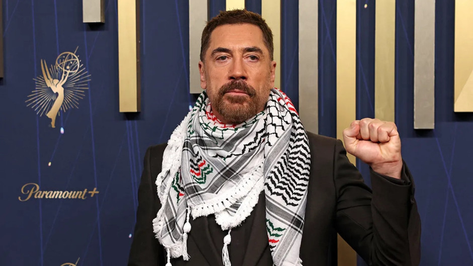 Emmy'de sürpriz protesto: Javier Bardem’den Filistin’e özgürlük çağrısı