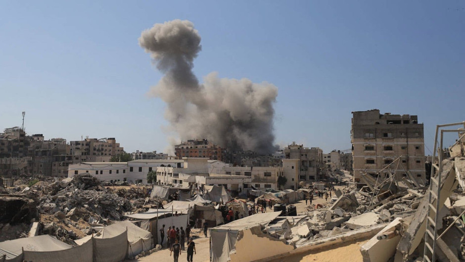 İsrail ordusu Gazze'ye kara harekatı başlattı! Gazze yanıyor...