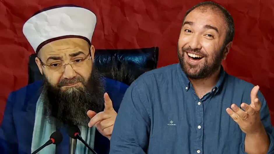 Ünlü komedyen  bir espri yaptı, Cübbeli Ahmet’le mahkemelik oldu!