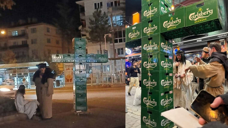 Eskişehir'de Cadılar Bayramında 3 genç haç işareti yüzünden gözaltına alındı: Haç işareti suç mu?