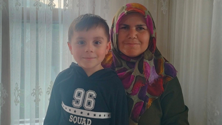 Huriye Helvacı ve 5 yaşındaki oğlu Osman'ın cenazeleri otopsi için Ankara Adli Tıp'a getirildi