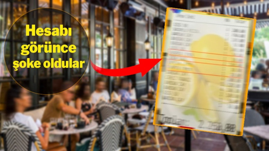 Artık limon da paralı: Kafede çay siparişi verenler adisyonu görünce şaşkına döndü