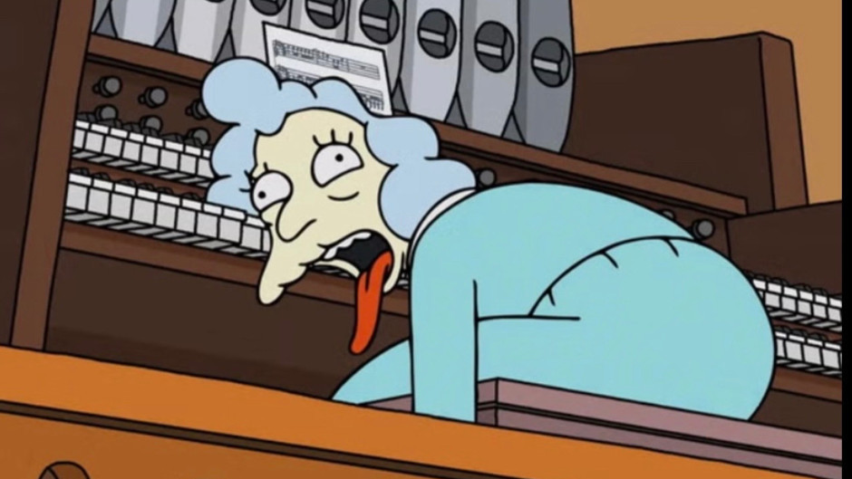 Simpsons ailesinin acı kaybı: Springfield kilisesinin orgcusu Alice Glick öldü