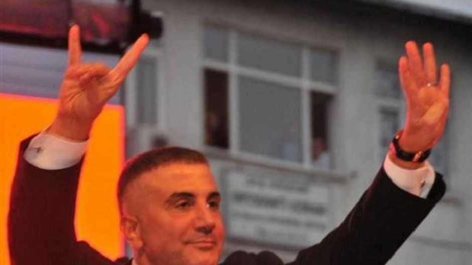 Çete lideri Sedat Peker'den teröre lanet mitingi