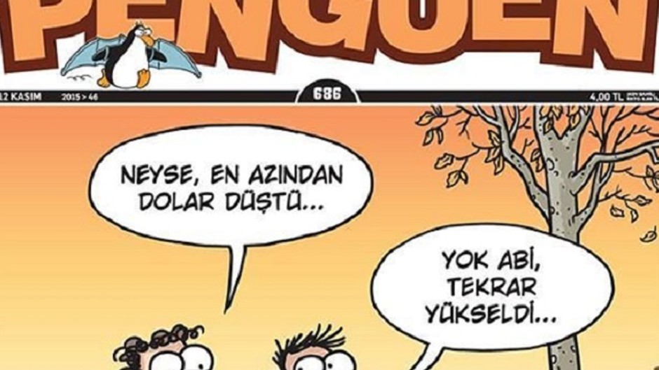 Penguen'den teselli dolu kapak!