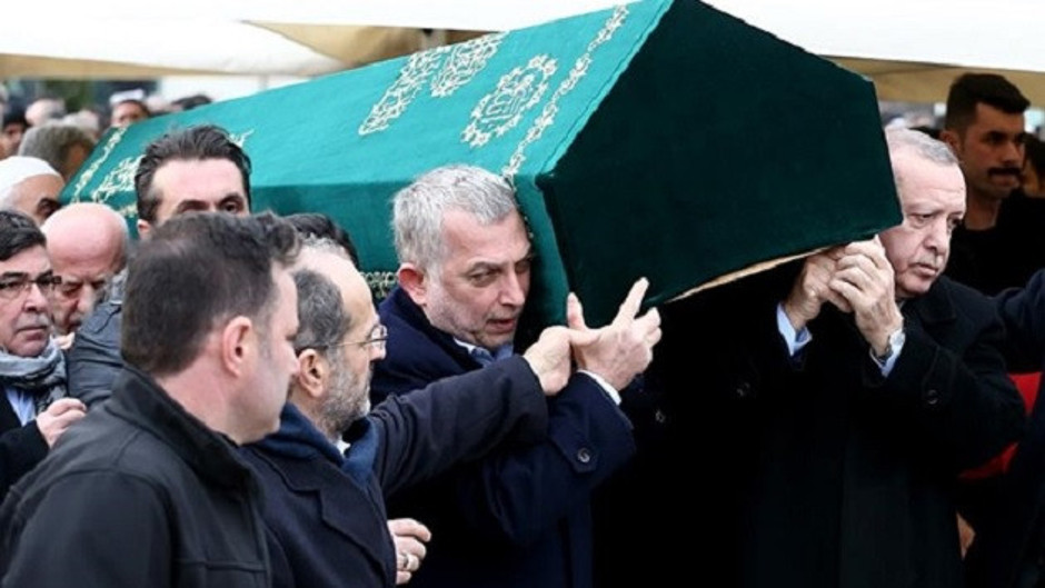 Erdoğan'dan eski mesai arkadaşına son görev