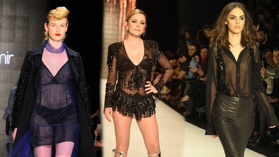 Mercedes- Benz Fashion Week'e transparan damgası