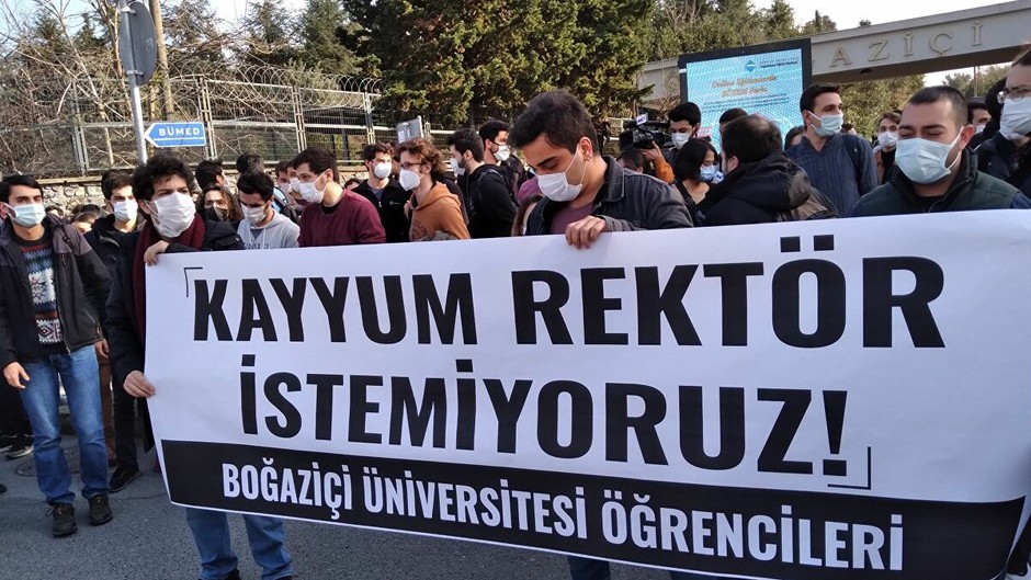 Boğaziçi Ünversitesi'nde AKP'li Bulu İsyanı: Kayyum Rektör İstemiyoruz