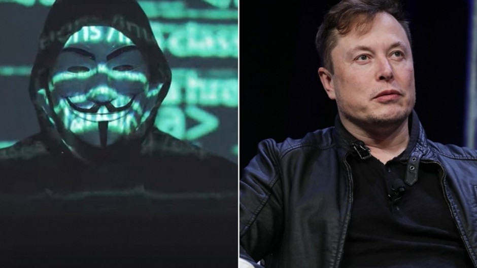 Ünlü Hacker Grubu Anonymous Elon Musk'ı Tehdit Etti: Bizi Bekleyin