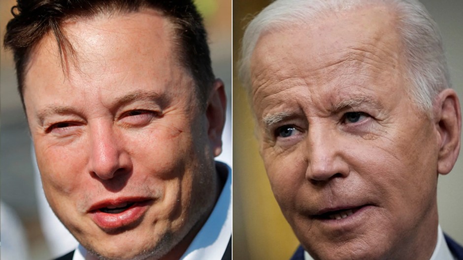 Elon Musk: Biden İnsan Formunda Islak Bir Çorap Kuklası