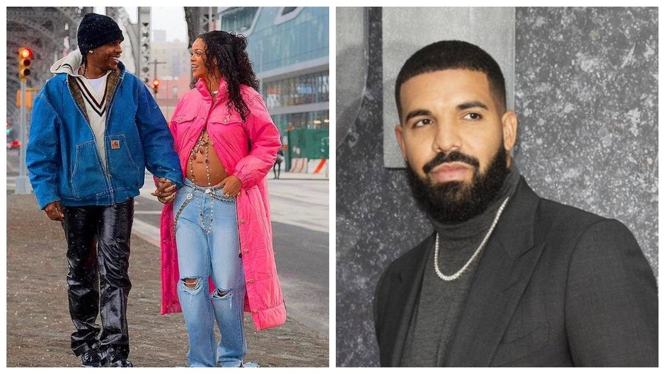 Hamilelik Haberi Kızdırdı: Drake, Rihanna ve A$AP'ı Takipten Çıktı