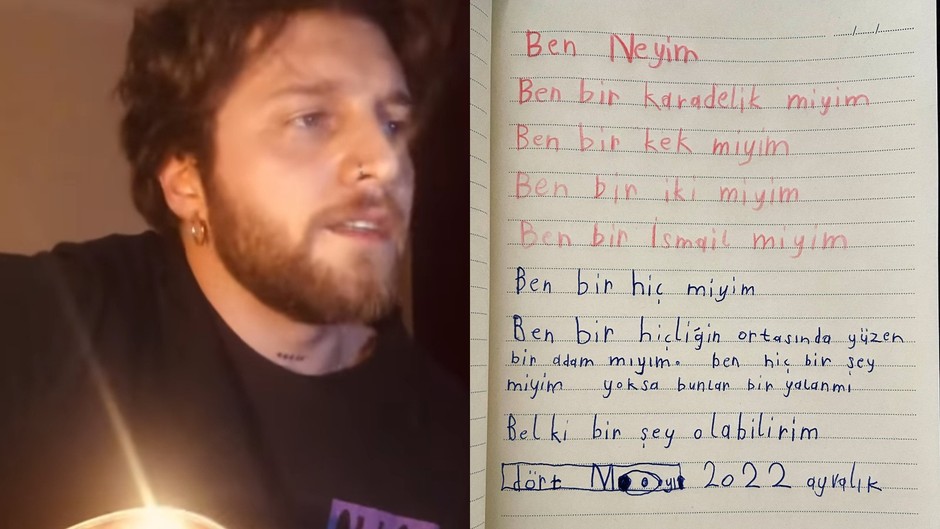 7 Yaşında Çocuğun Yazdığı Şiir Gündeme Oturdu: Ufuk Beydemir O Sözlere Beste Yaptı