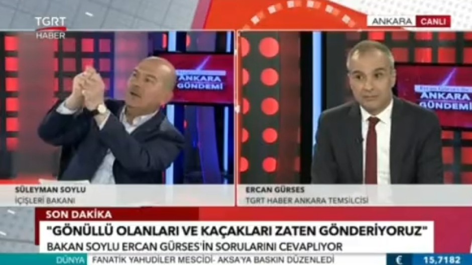 Soylu'dan Kadınları Gizlice Görüntüleyen Yabancı Uyruklular Hakkında Şok Açıklama