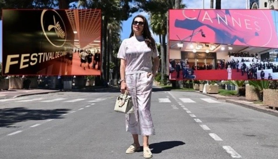 Cannes Film Festivali: Kırmızı halıda Ebru Yaşar damgası