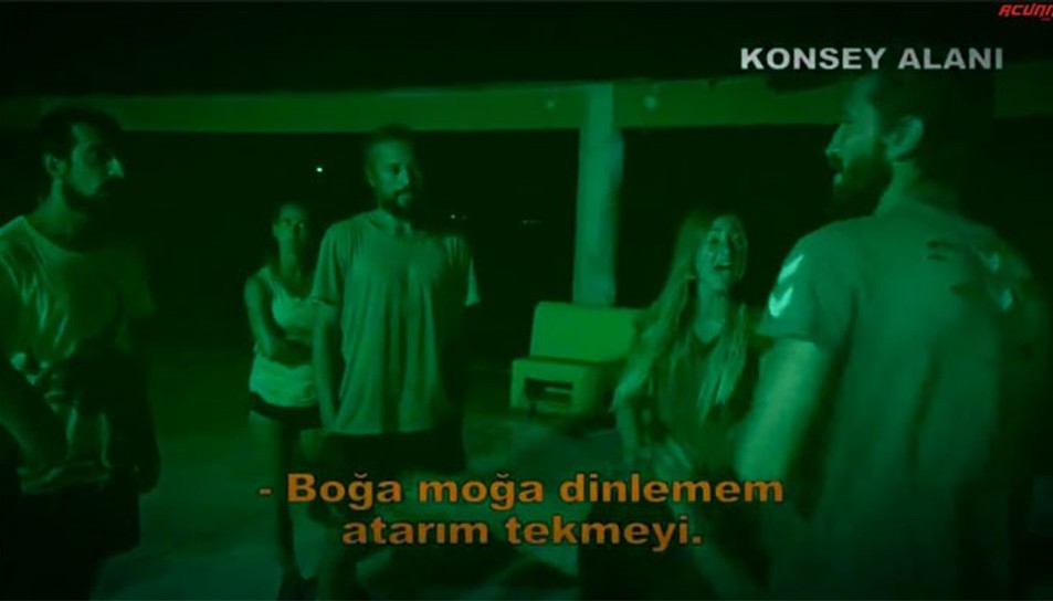 Survivor'da Sabriye, Serhat Akın'a saldırdı