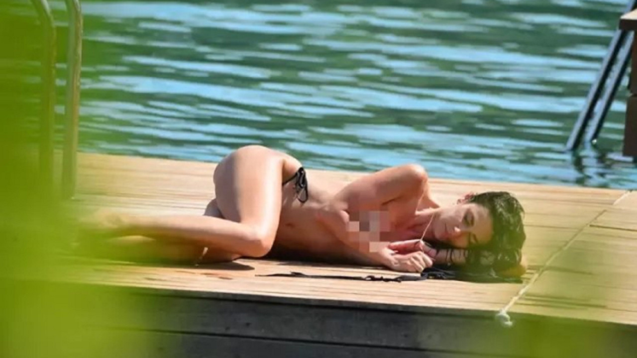 Nesrin Cavadzadenin neden bikini üstünü çıkarıp güneşlendiği ortaya çıktı  - Sayfa 4