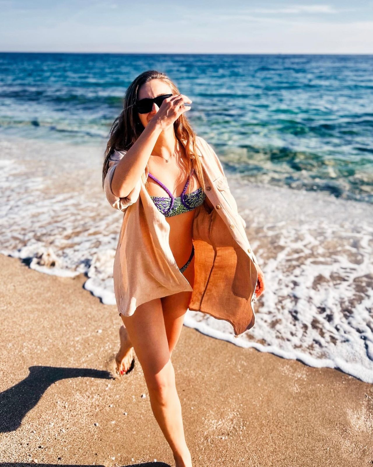 Ünlü oyuncu Damla Sönmez bikini sezonunu gururla açtı - Resim: 1