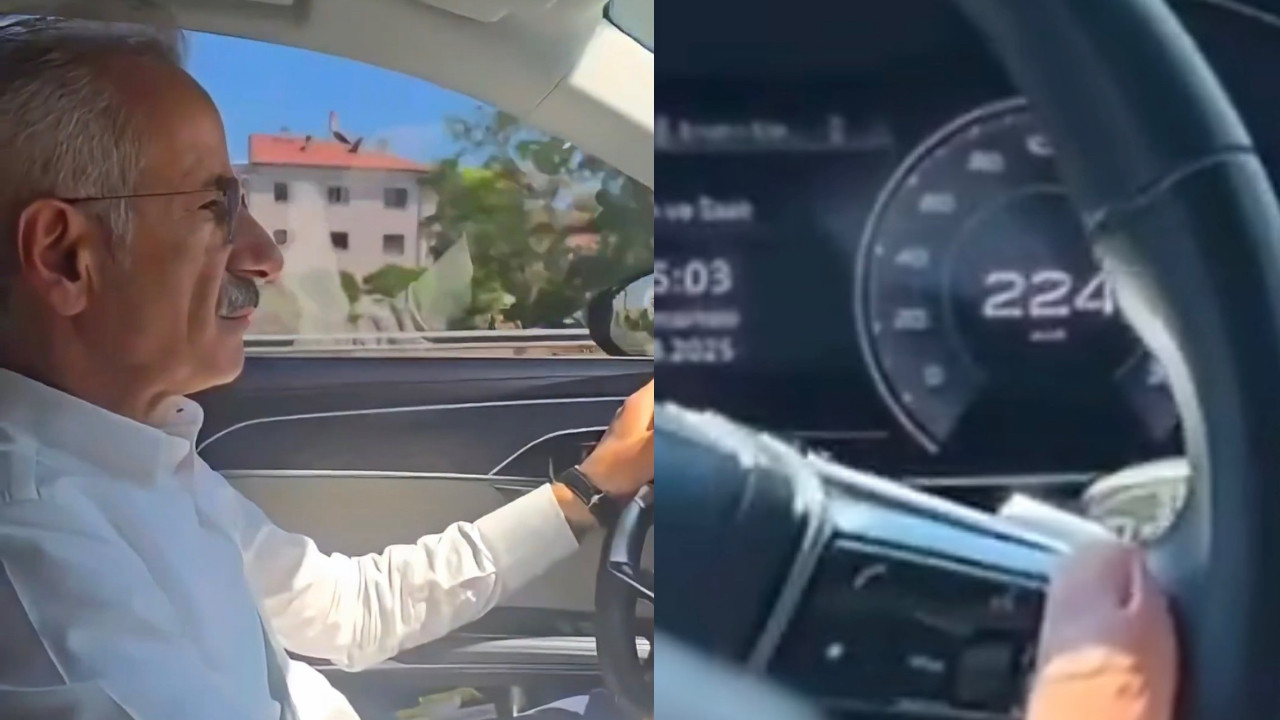Bakan Uraloğlu fena çuvalladı: Hem 140 yerine 224 km hızla gitti hem TOGG yerine Audi kullandı