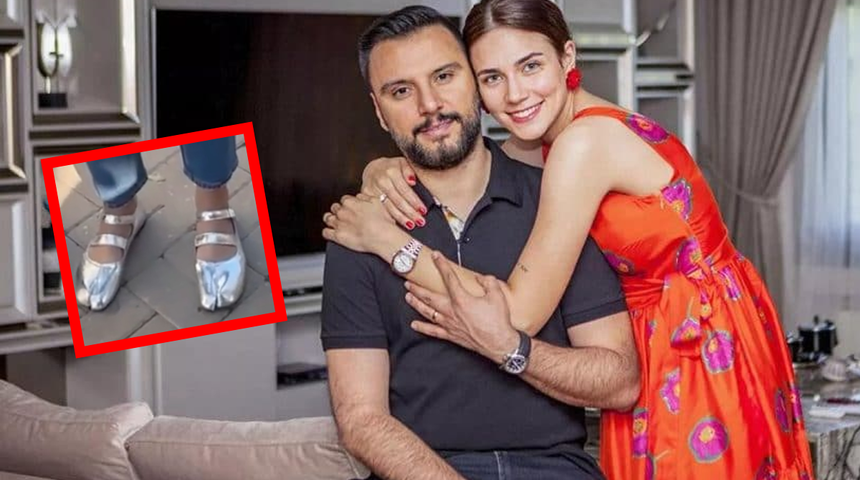 Alişan'ın eşi Buse Varol toynak ayakkabılarıyla olay yarattı: 50 Bin lira... - Resim: 5