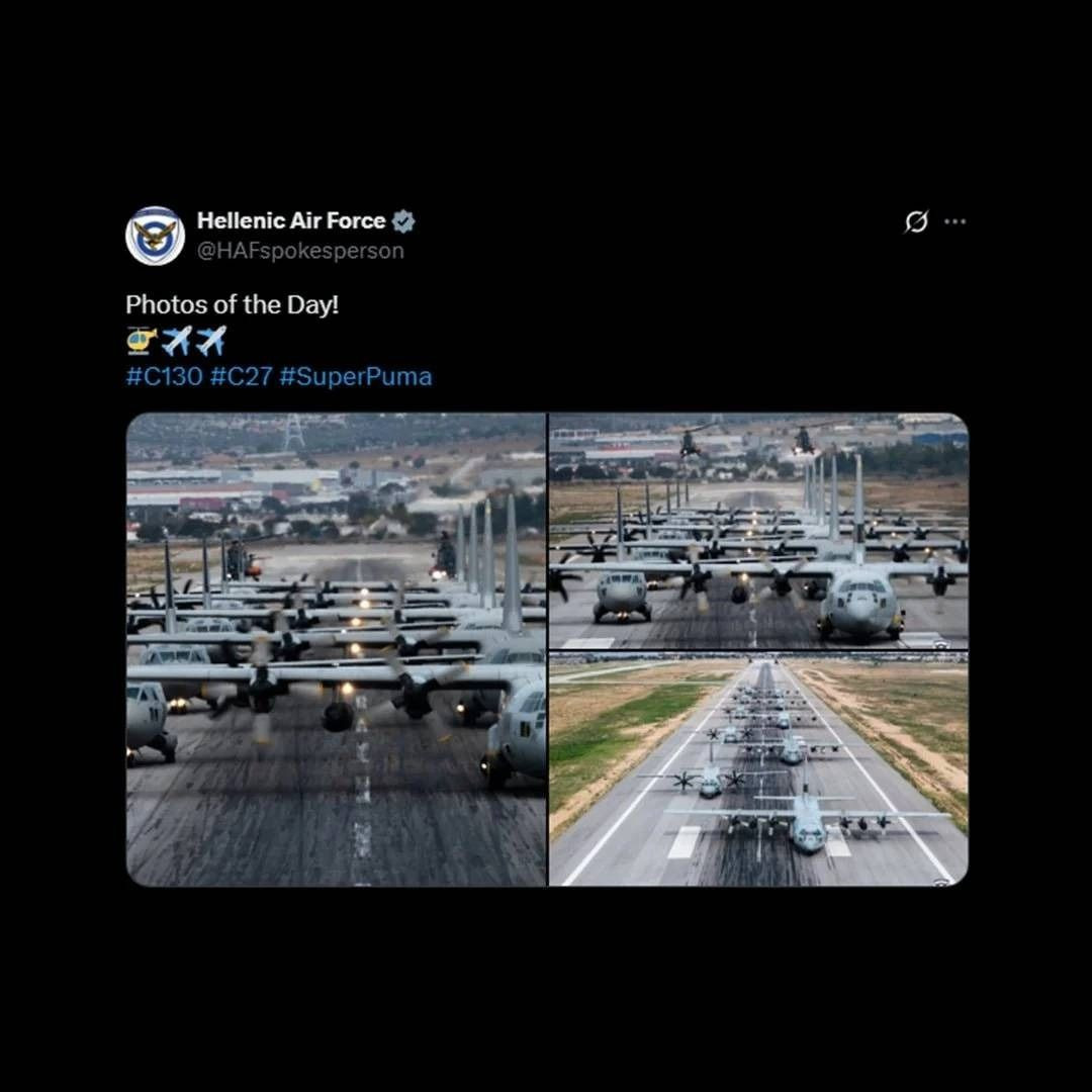 Türkiye şehitlerine ağlarken Yunanistan’dan tepki çeken C-130 paylaşımı - Resim: 2