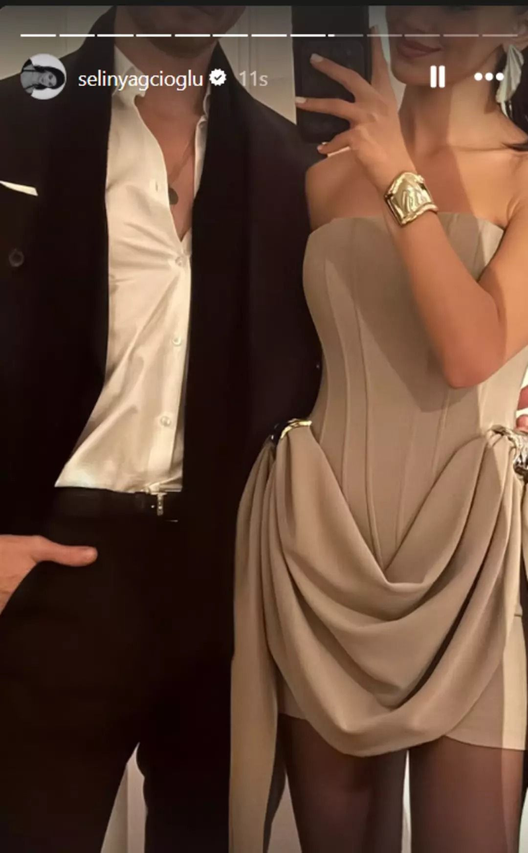 Kerem Bürsin ve Selin Yağcıoğlu'ndan ilk aşk pozu - Resim: 3