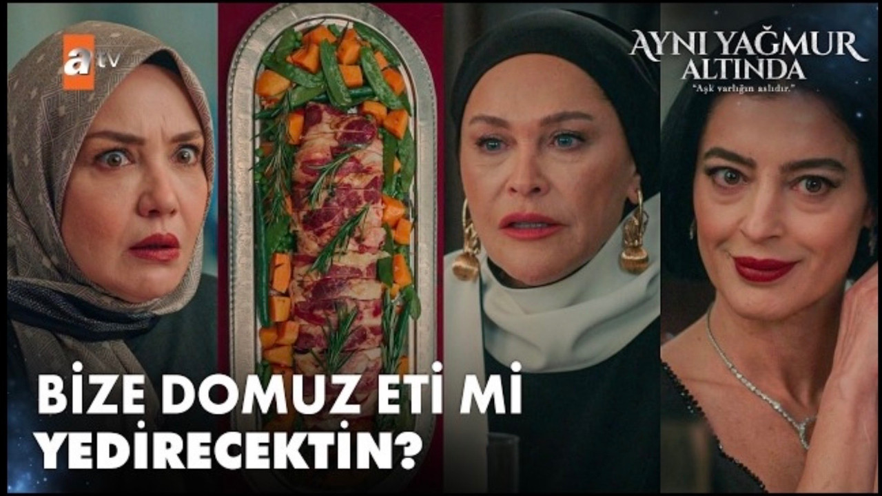 ATV’nin Aynı Yağmur Altında dizisinde domuz eti krizinin faturası senariste kesildi