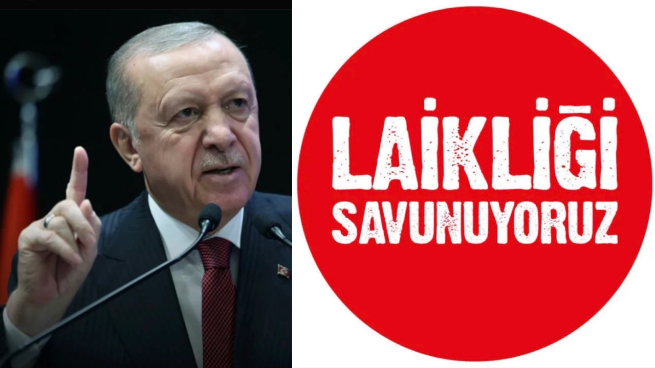 Erdoğan'dan laiklik bildirisine imza atan aydınlara sert tepki: Azgın güruh…