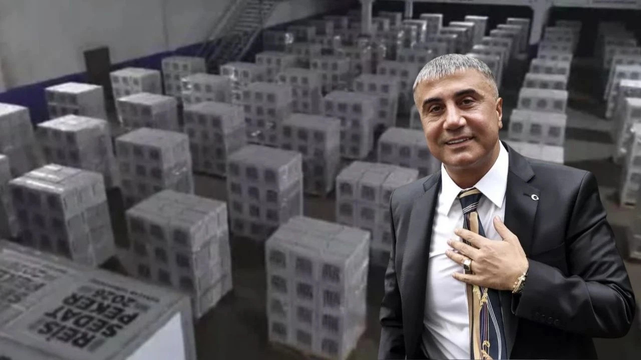 Sedat Peker'in hazırlattığı koliden çıkanlar; Hurma, bal, sucuk, pastırma...