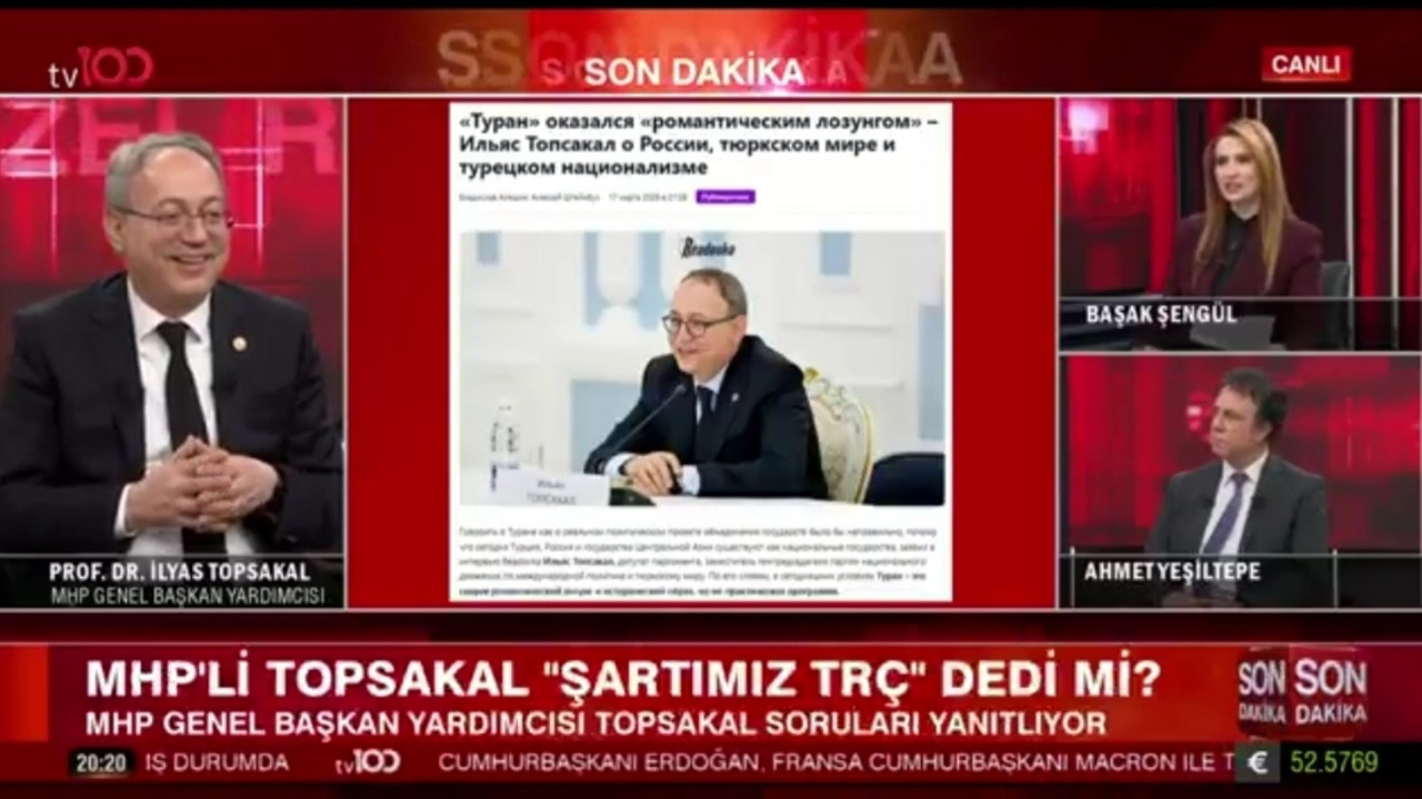 MHP'li İlyas Topsakal: Cumhur İttifakında çatlama olmaz, sözlerim çarpıtıldı!