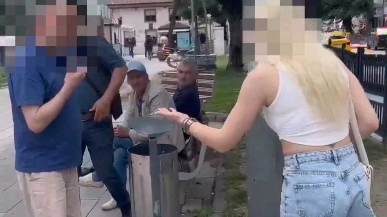 Genç kadının kıyafetine laf eden yaşlı adama tepki yağdı