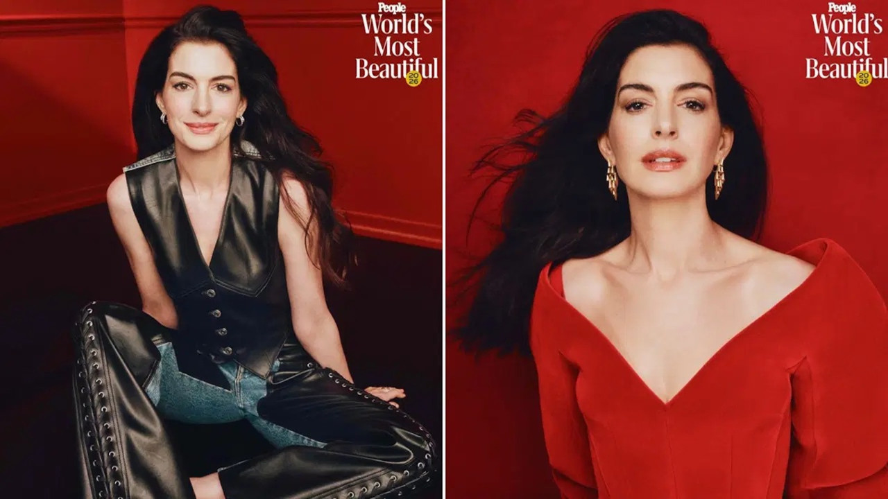 People dergisi Anne Hathaway'i Dünyanın En Güzel Kadını seçti