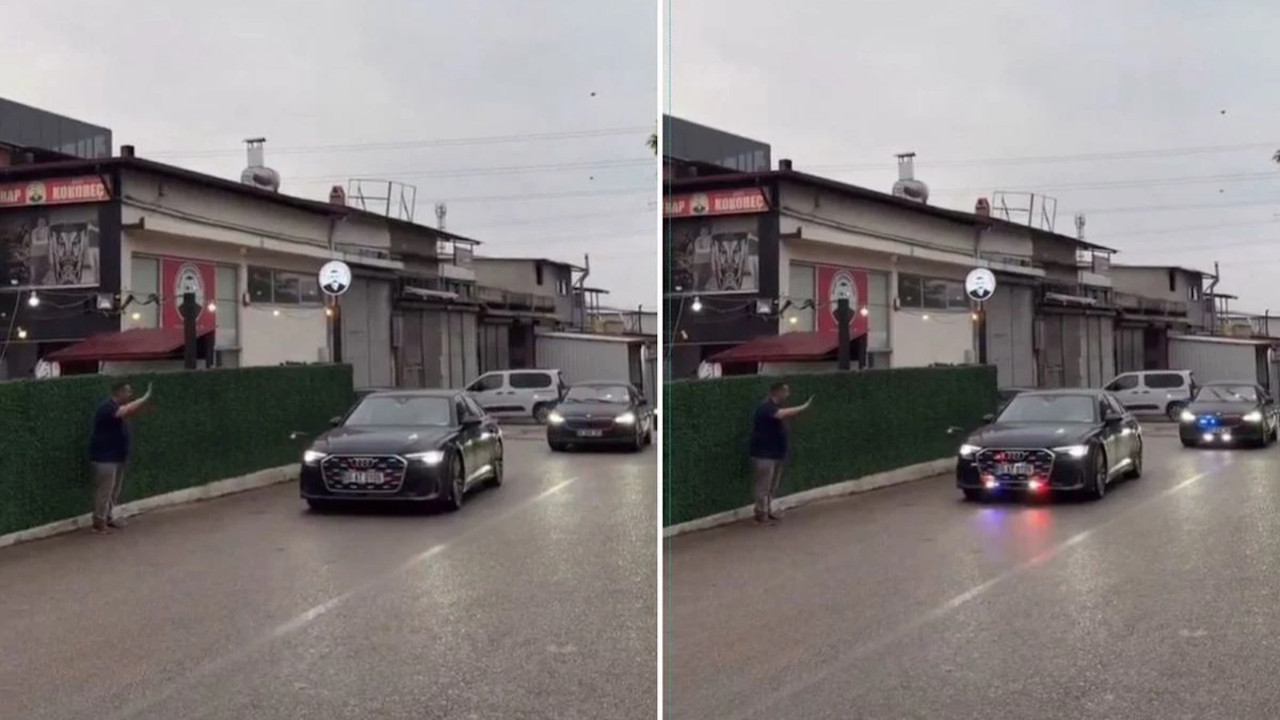 İYİ Partili Ayyüce Türkeş kokoreç yemeye çakarlı konvoyuyla gitti