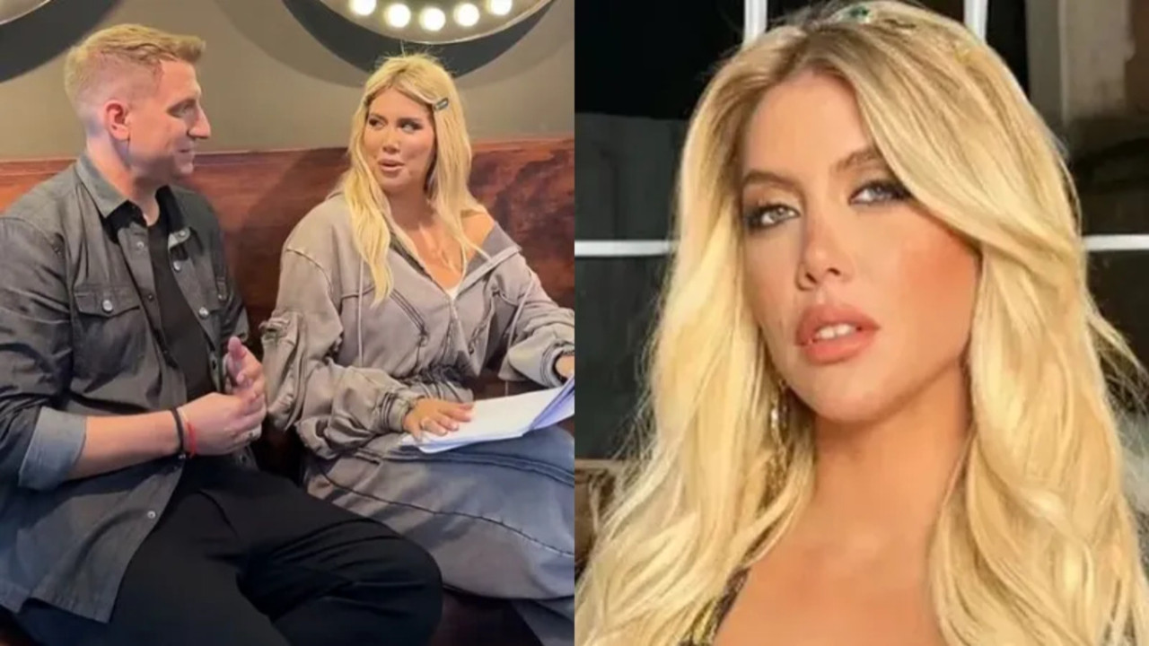 Wanda Nara, eski eşi Maxi Lopez ile aynı dizide rol aldı