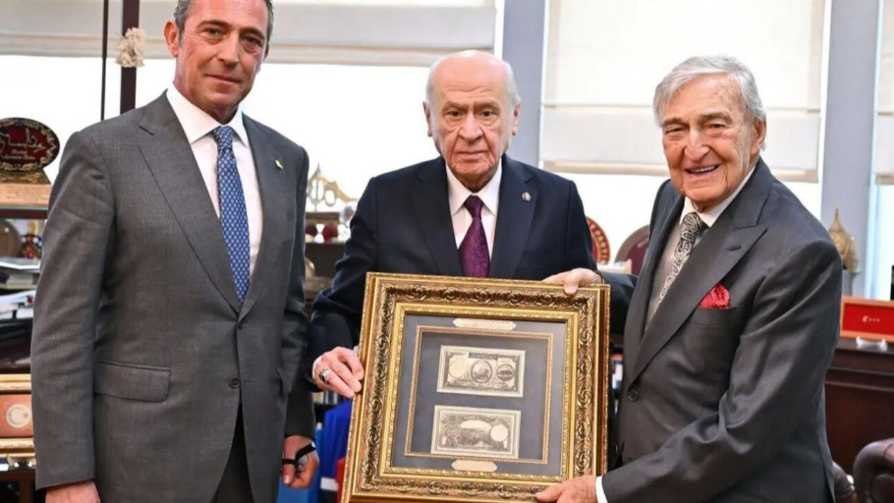 Koç Ailesi'nin Bahçeli'ye verdiği hediyenin sırrı! Değeri dudak uçuklatıyor