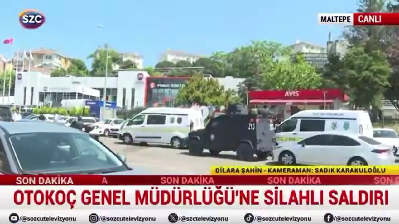 Koç Holding şirketi Otokoç genel müdürlük binasına silahlı s