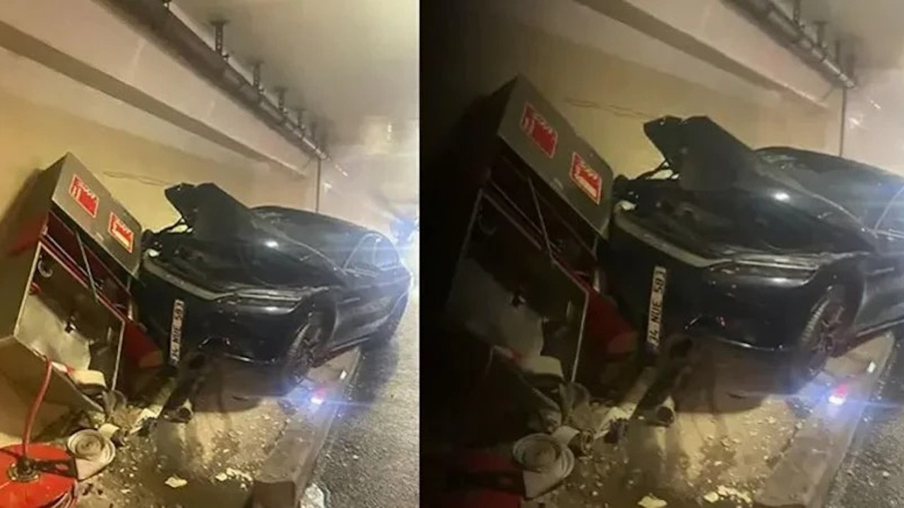 Avrasya Tüneli’nde panik anları! Su baskını nedeniyle trafik