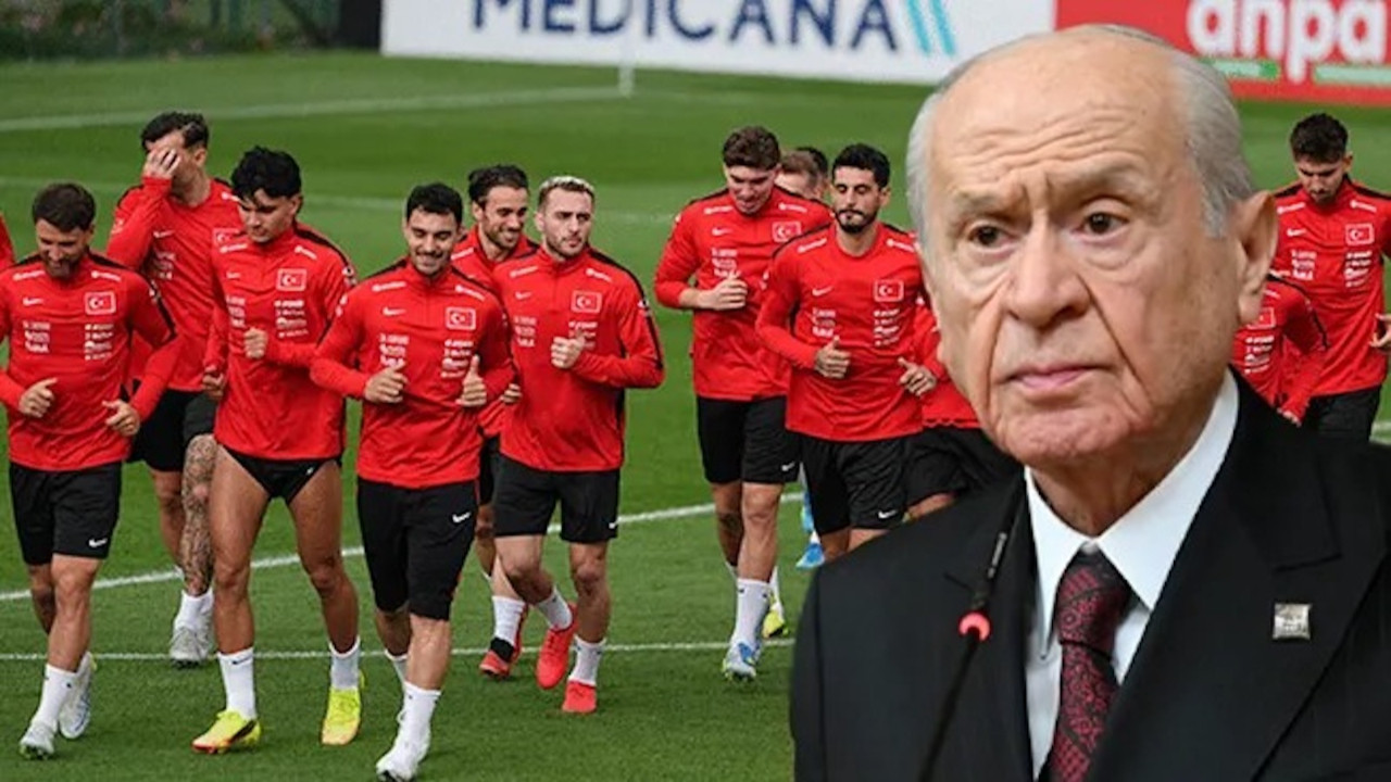 A Milli Takım marşı sonrası TFF'den Bahçeli'ye teşekkür