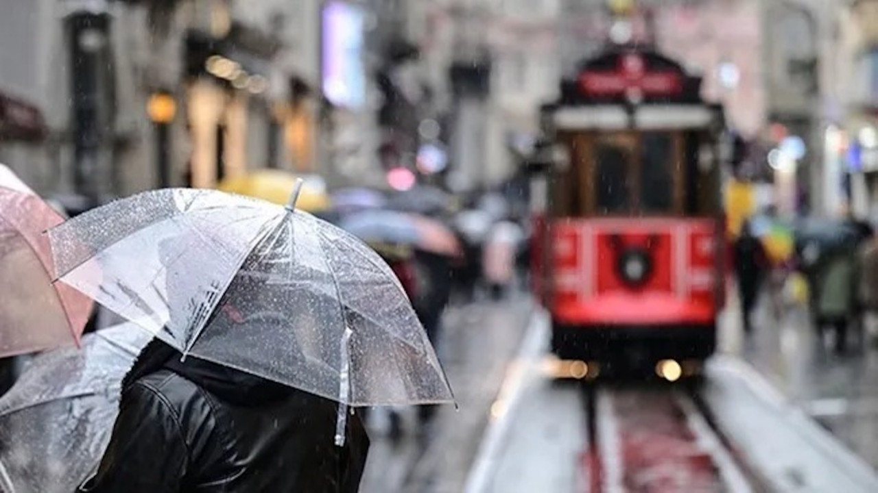 AKOM'dan İstanbul'a sağanak yağış uyarısı