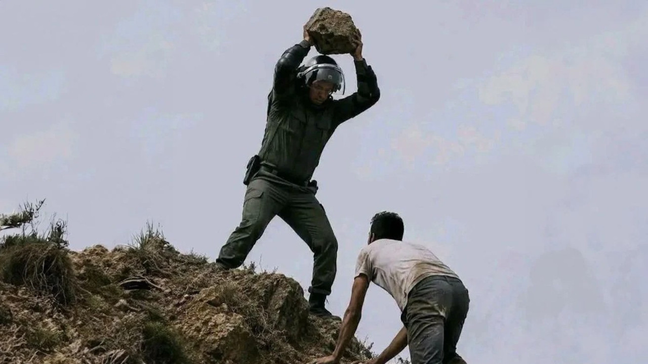 Göçmen krizinde tansiyon yükseldi: Taşlı müdahale kamerada
