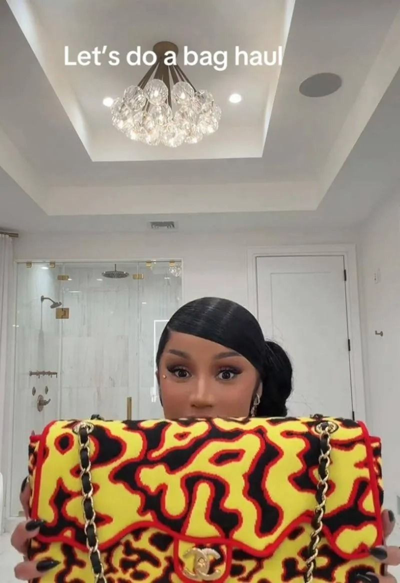 Cardi B’nin çanta koleksiyonu dudak uçuklattı: Değeri 9 milyon TL - Resim: 2
