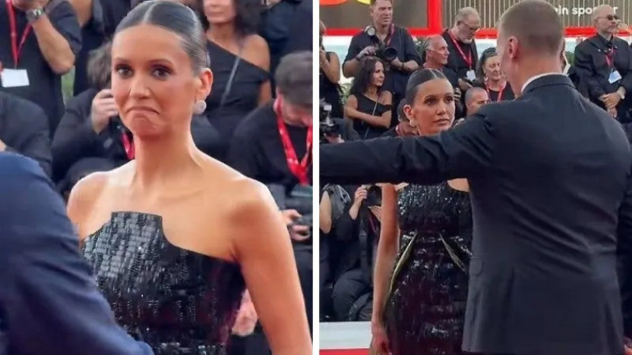 Oyuncu Nina Dobrev kırmızı halıdan kovuldu
